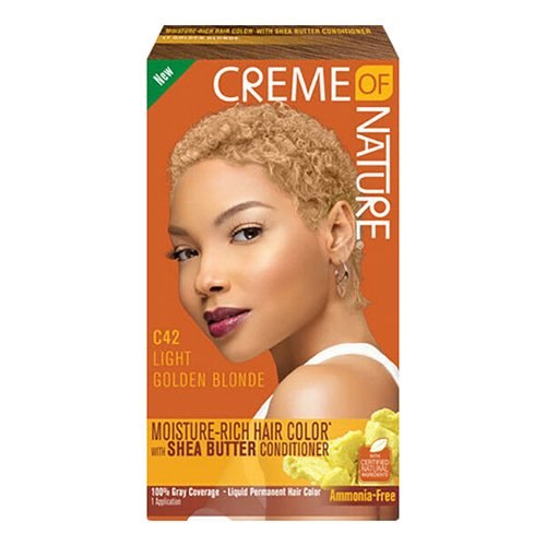 Creme of Nature Liquid Permanent Hair Color C42 - Light Golden Blonde