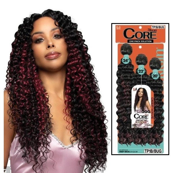 Miss Origin Core Weave 3pcs - DEEP WAVE 20-22-24 - # 1