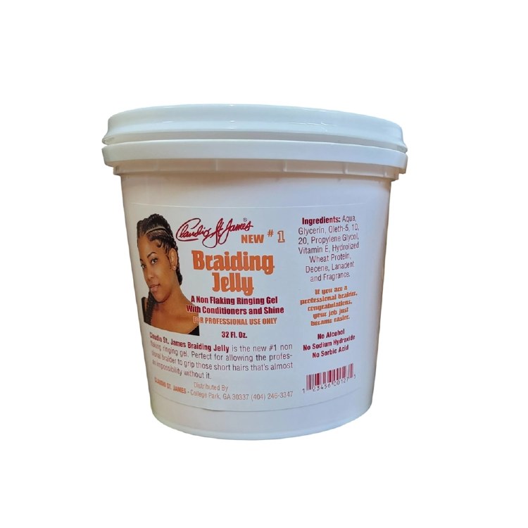 Claudio St James Braiding Jelly 32oz