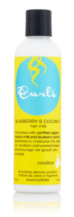 Curls Blueberry Bliss Coconut Hair Milk 8oz