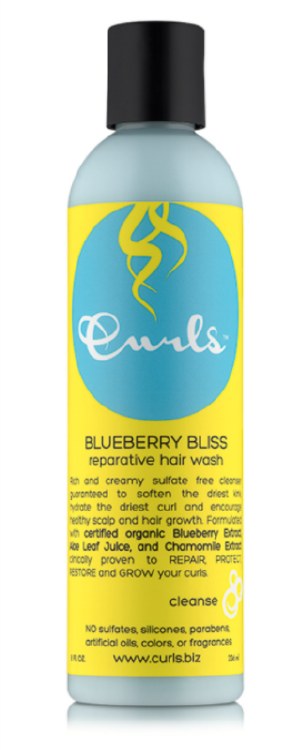Curls Blueberry Bliss Reparative Hair Wash 8oz