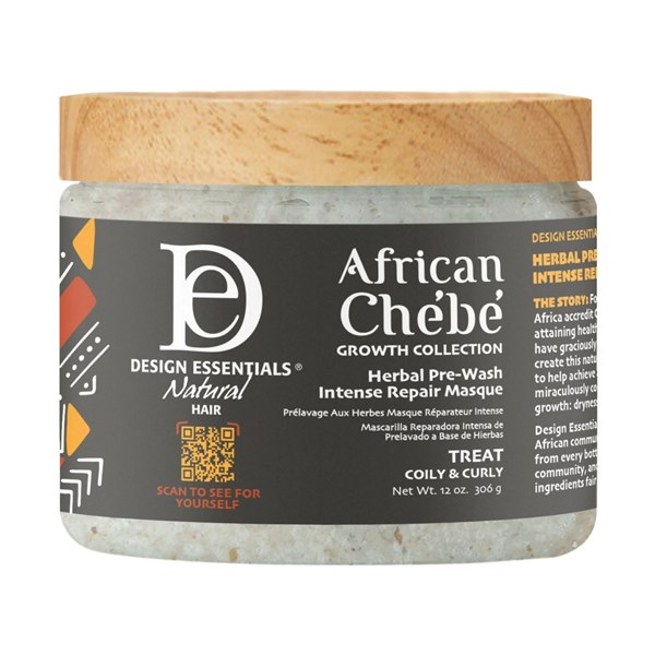 Design Essentials African Chebe Hebal Pre-Wash Intense Repair Masque 12oz