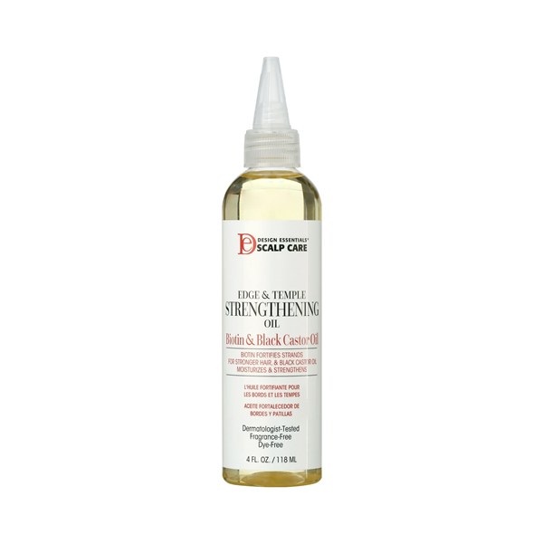 Design Essentials Edge & Temple Strengthening Biotin & Black Castor Oil 4oz