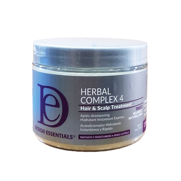 Design Essentials Herbal Complex 4 Hair & Scalp Treatment 4oz