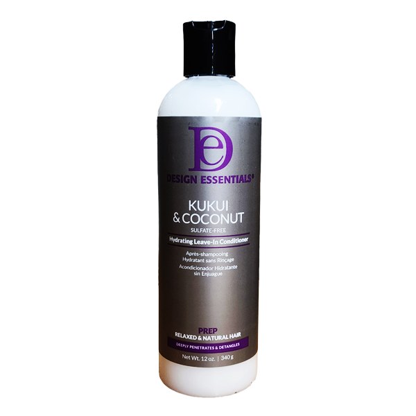 Design Essentials Kukui & Coconut Hydrating Leave-In Conditioner 8oz