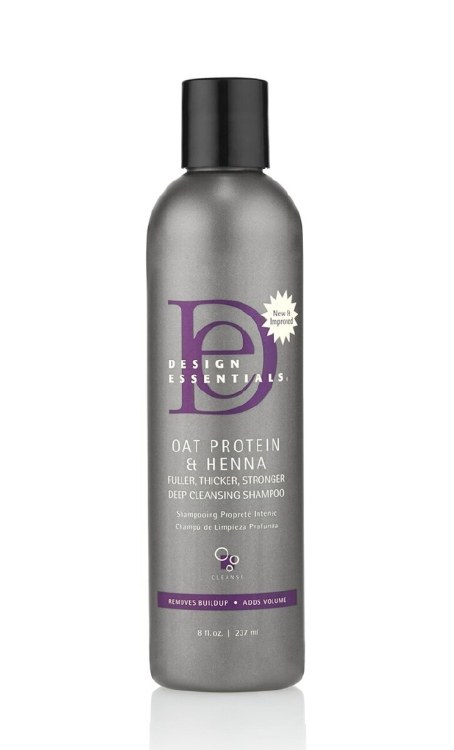 Design Essentials Oat Protein & Henna Shampoo 8oz