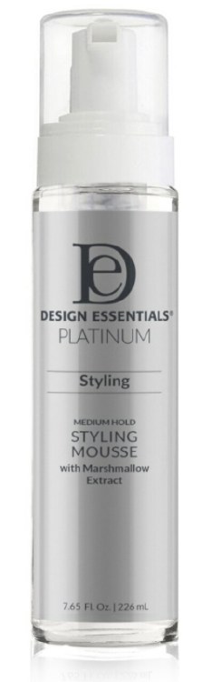 Design Essentials Platinum Styling Mousse 7.65oz