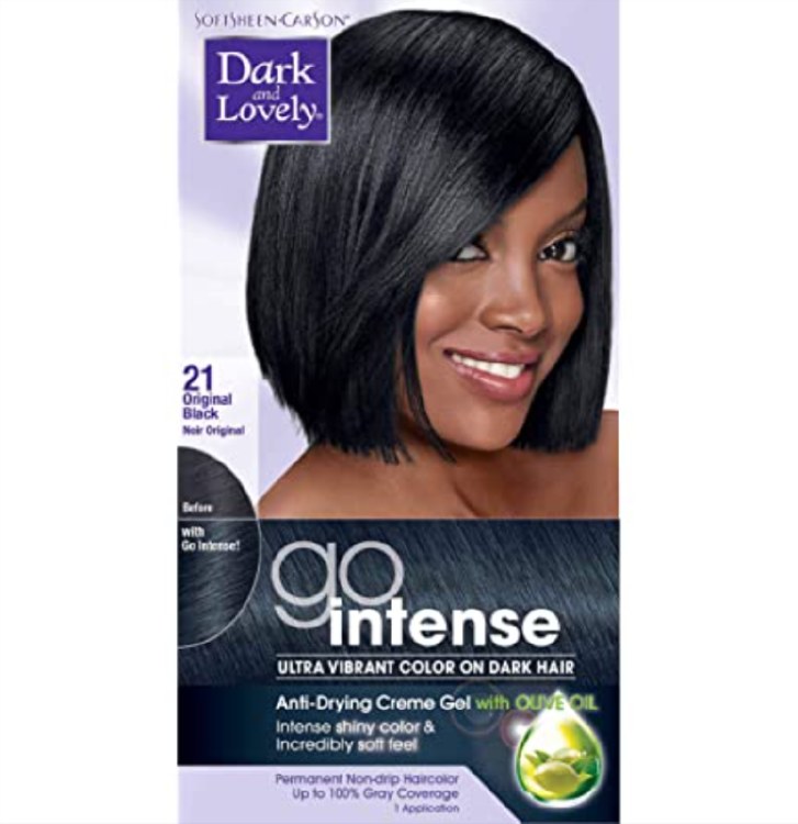 Dark & Lovely Permanent Hair Color #21 Original Black