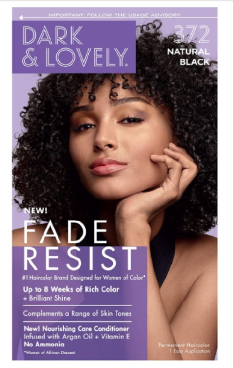 Dark & Lovely Permanent Hair Color #372 - Natural Black