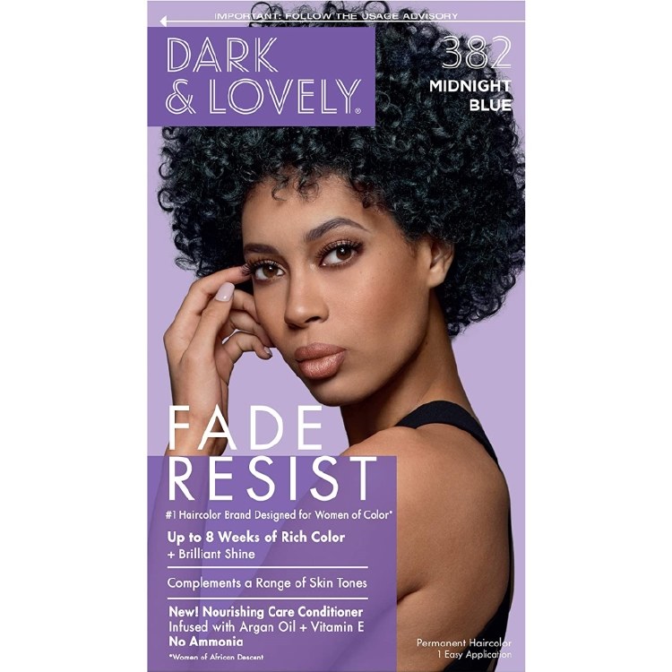 Dark & Lovely Permanent Hair Color #382 - Midnight Blue