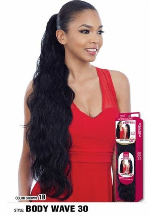 Equal Drawstring Ponytail Body Wave 30 Inch - # 1