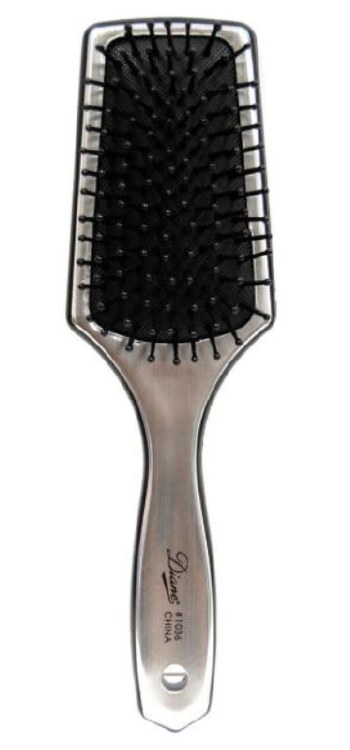 Diane Small Silver Cushion Paddle Brush D1036