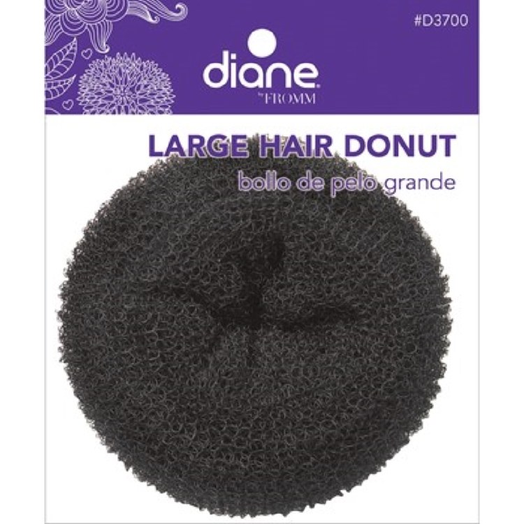 Diane Large Hair Donut - Black