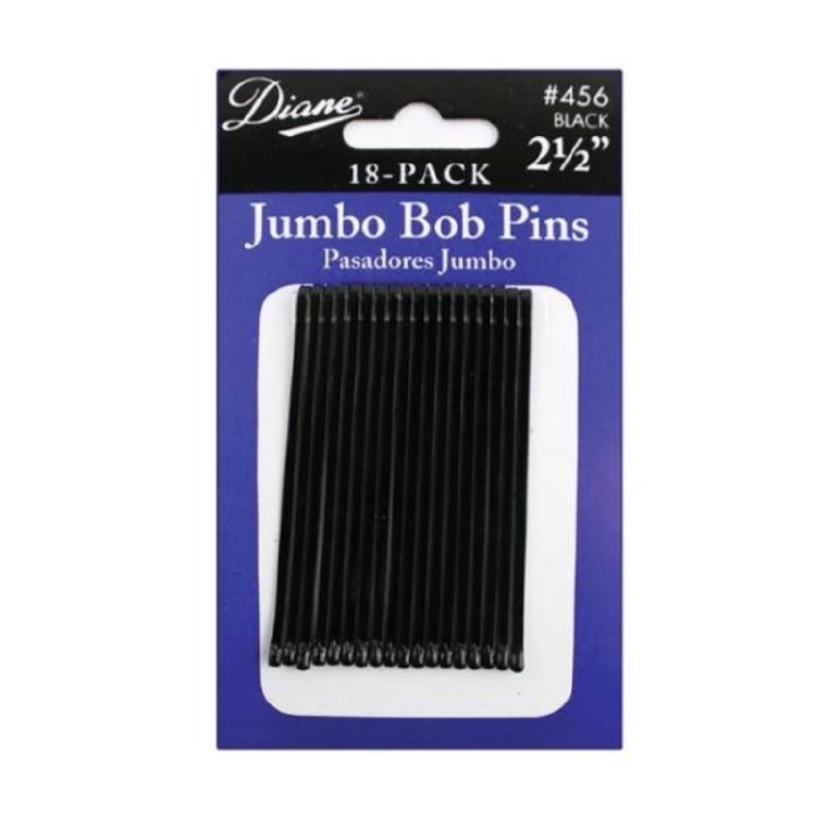 Diane Jumbo Pins Black 18pk #D456