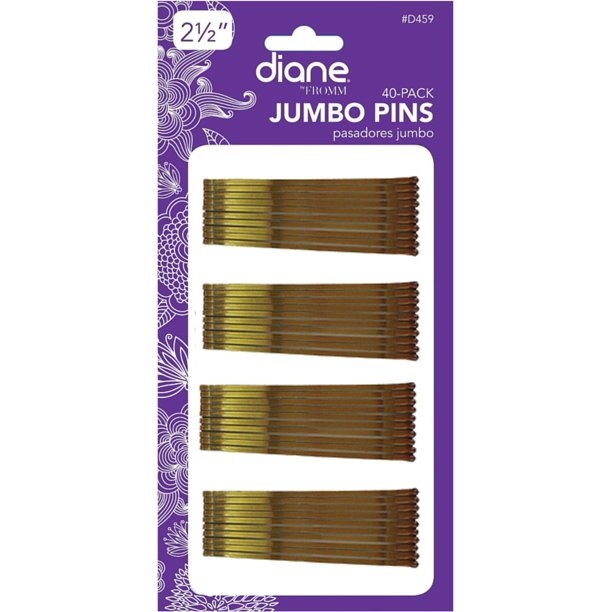 Diane Jumbo Bob Pins Bronze 40pk #D459