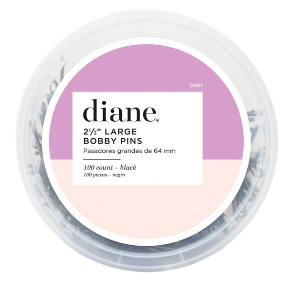 Diane Jumbo Bob Pins, Black 100pk #D461