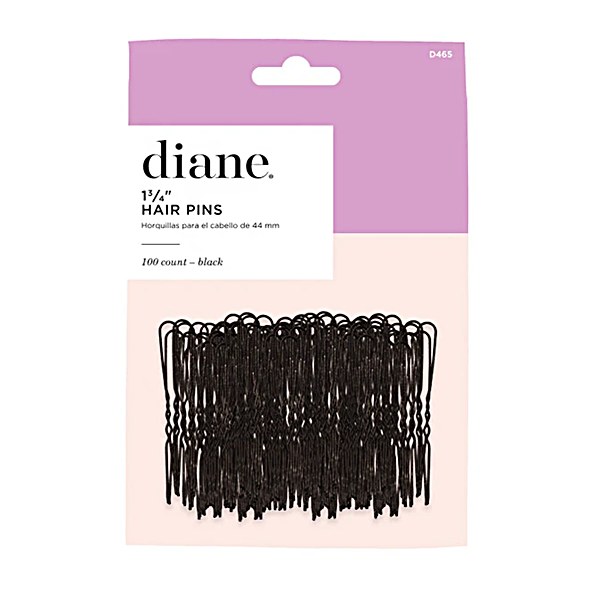 Diane Hair Pins 1 3/4'', Black 100pk #D465