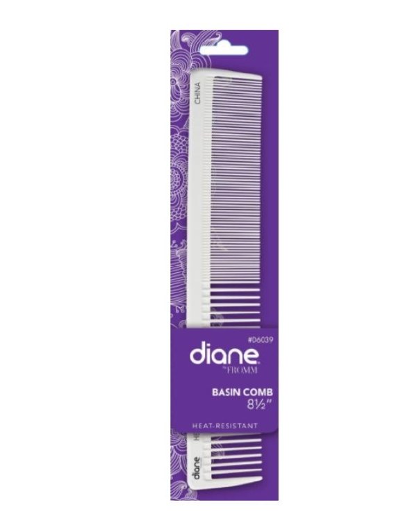 Diane Heat Resistant Basin Comb 8 1/2 Incch #6039