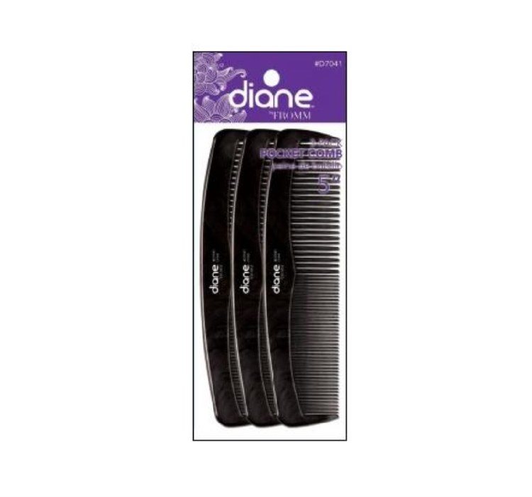 Diane Pocket Comb 3pc #7041