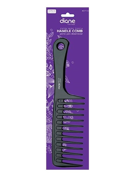 Diane Ionic Extra-Wide Handle Comb #7113