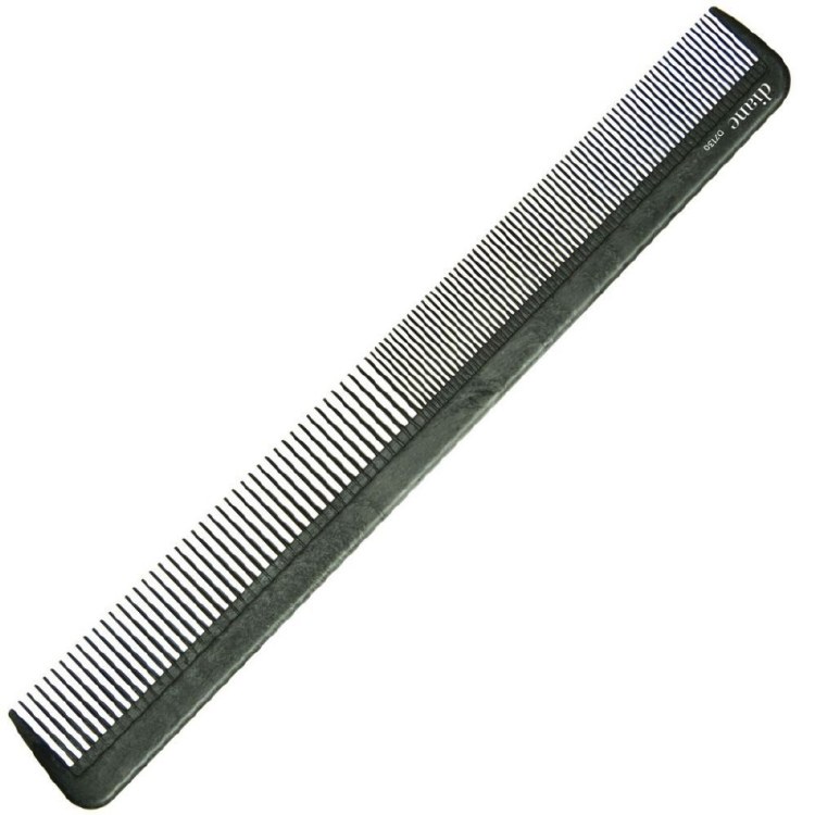 Diane Carbon Cutting Comb Black - 8.5'' #D7130