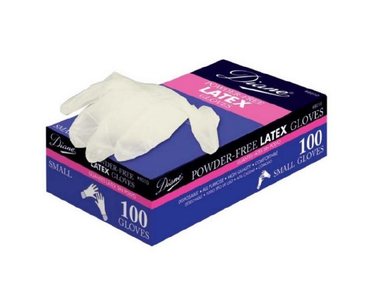 Diane Powder-Free Large Latex Gloves #D8012 - 100pk