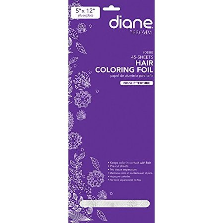 Diane Pre Cut Hair Coloring Foil #D8302