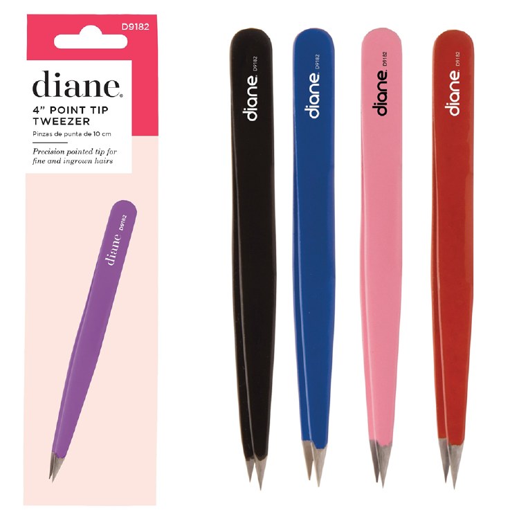 Diane Tweezer Pointed #D9182 - Color (1pc)