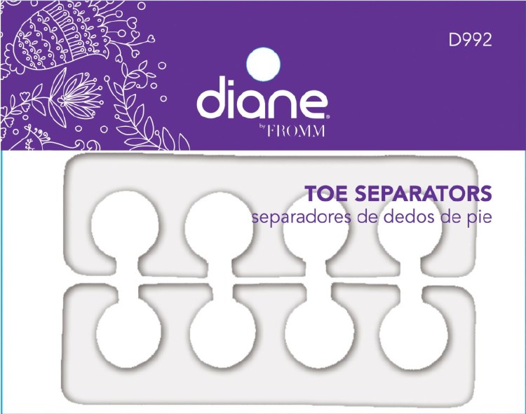 Diane Toe Separators White D992