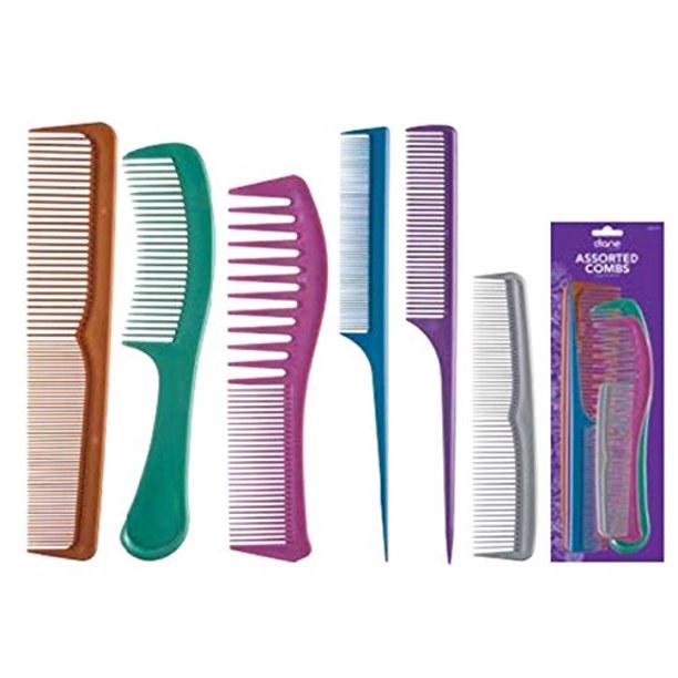 Diane Assorted Comb Kit 6pieces hair-combs #DBC047