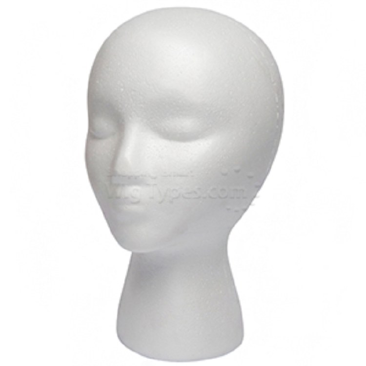 Diane Styrofoam Head 11 Inches White #DES001