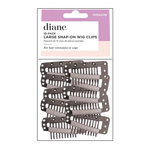 Diane Large Snap-On Wig Clips #DMA008