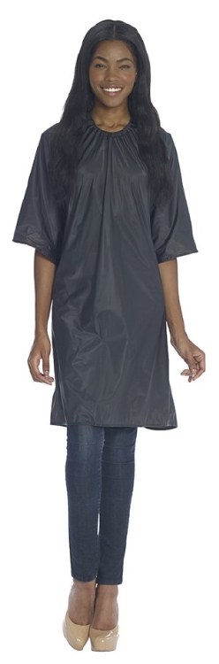 Diane Shampoo Cape - Black #DTA016