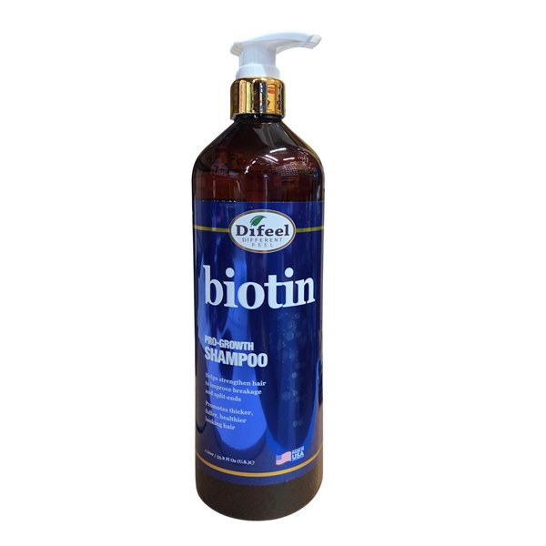 Difeel Pro-Growth Biotin Shampoo 33oz