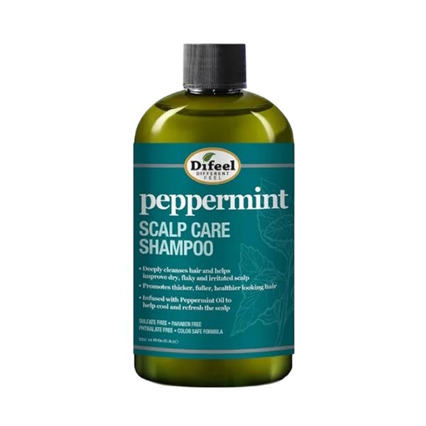 Difeel Peppermint Scalp Care Shampoo 12oz