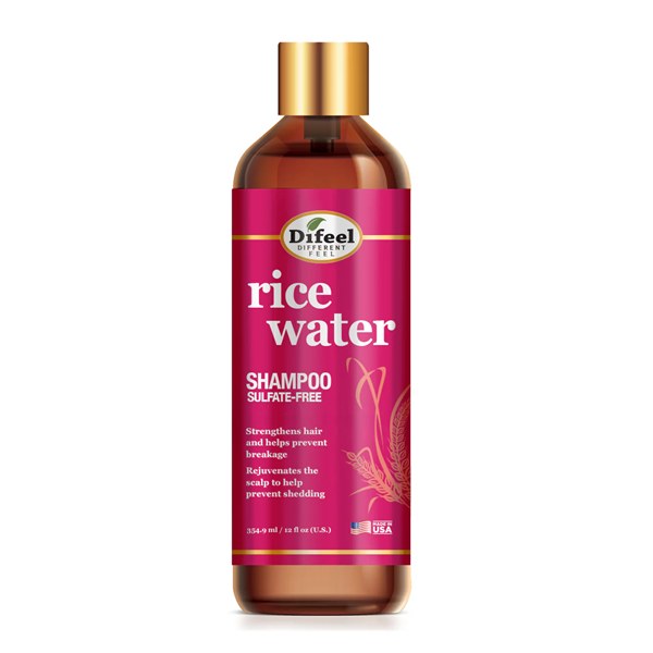 Difeel Rice Water Shampoo 12oz