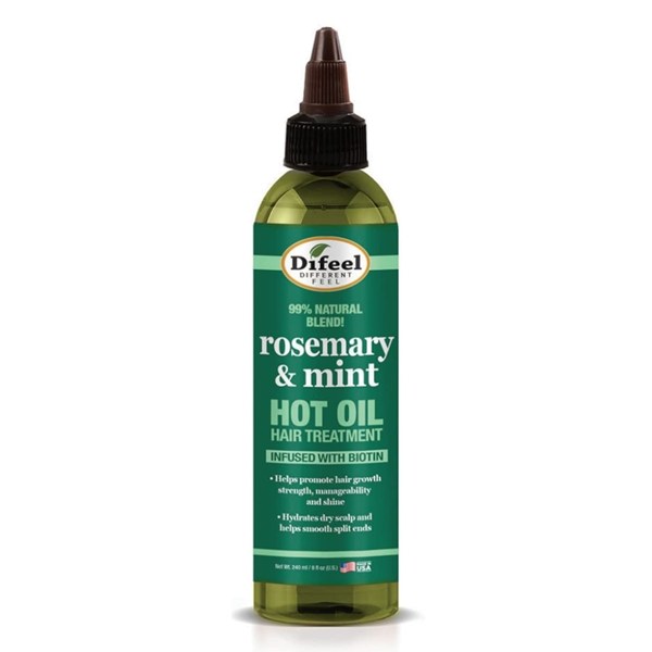 Difeel Rosemary & Mint Hot Oil 8oz