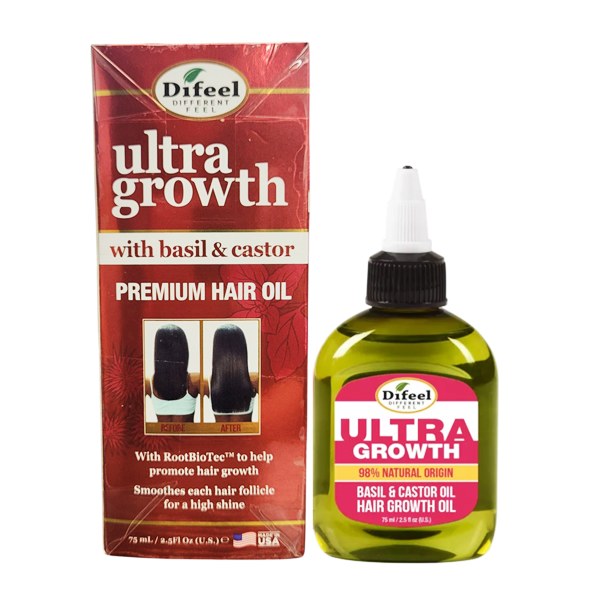 Difeel Ultra Growth Premium Hair Oil 2.5oz