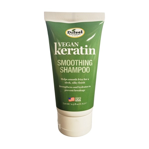 Difeel Vegan Keratin Smoothing Shampoo 2.5oz