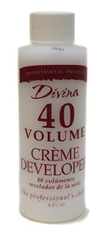 Divina Cream Developer 40 Volume 4oz