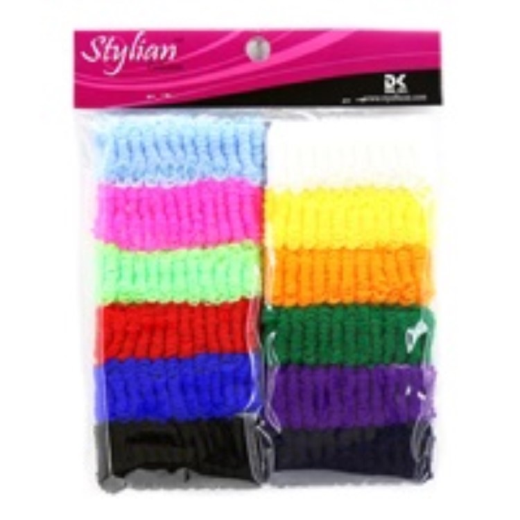 Stylian Scrunchies #62001 - Color Assorted