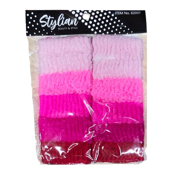 Stylian Scrunchies #62007 - Pink Assorted