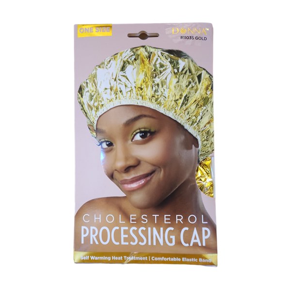 Donna Cholesterol Processing Cap, Gold