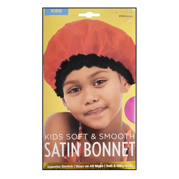 Donna Kids Soft & Smooth Satin Bonnet #11202 - Assorted Color