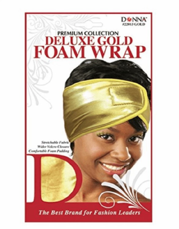 Donna Deluxe Gold Foam Wrap #22013