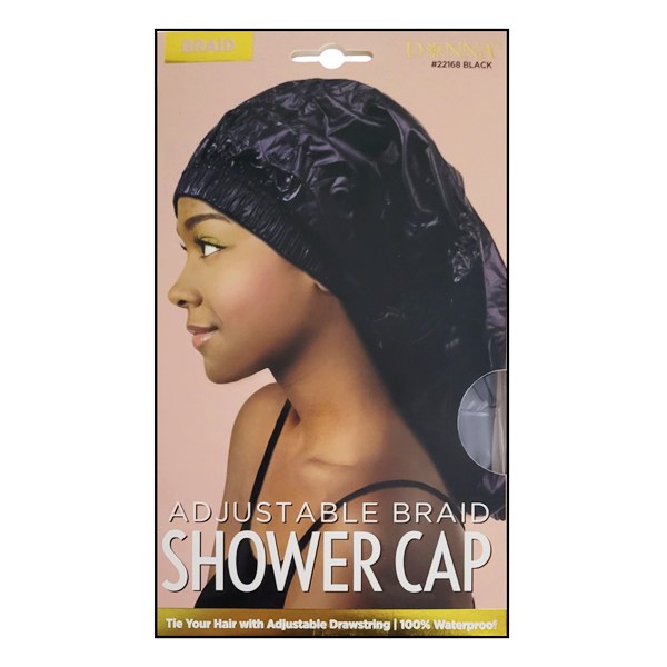 Donna Adjustable Braid Shower Cap #22167 - Assorted Color