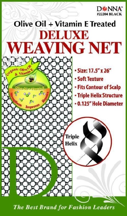 Donna Deluxe Weaving Net Black