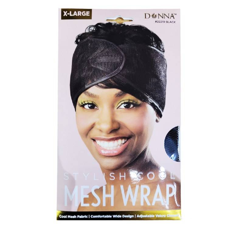 Donna Mesh Wrap X-Large, Black