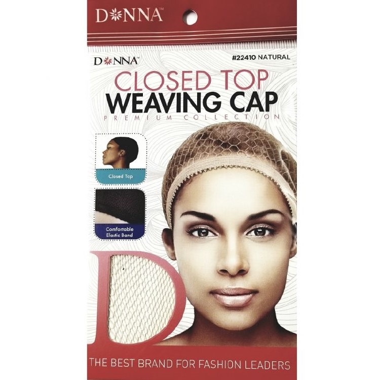 Donna Closed Top Weaving Cap Natural #22410