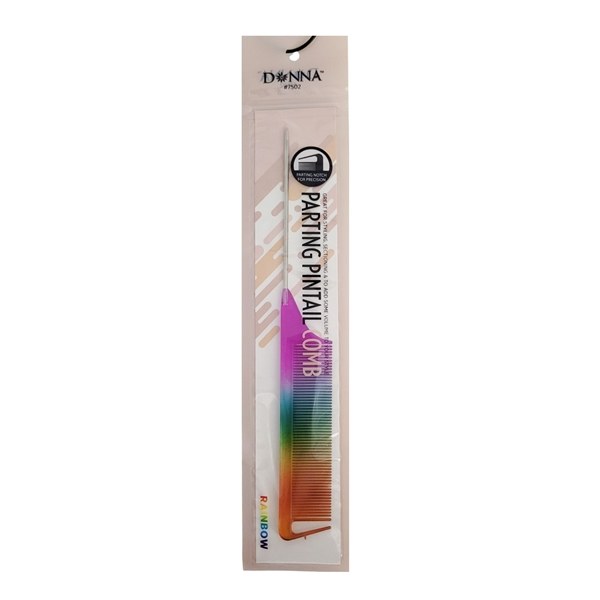 Donna Parting Pintail Comb #7502 - Rainbow